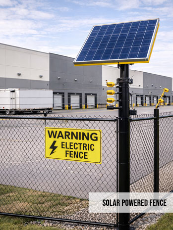 Solar Powered Fence