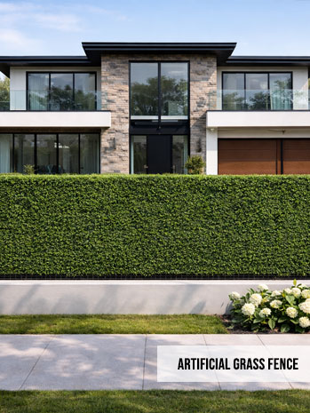 ARTIFICIAL GRASS FENCE