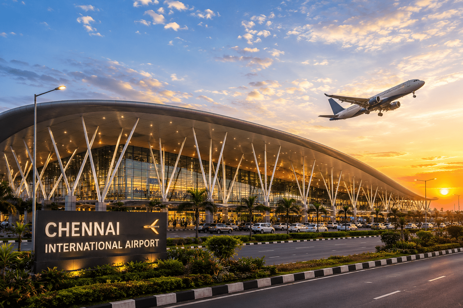 Concertina coil perimeter fencing supplied to Airports Authority of India (AAI), Chennai