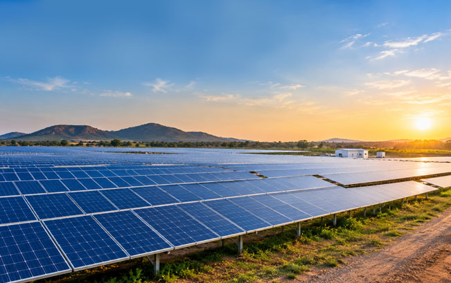 Solar plant site perimeter security, Tumkur